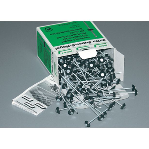 DODATKI ZA BITUM. KRITINO GUTTA GUTTA SUPER S ŽEBLJI 200 KOS ČRNA 2.8X70 MM