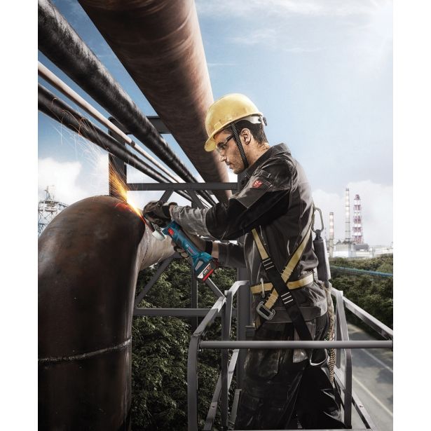 AKUMULAT. KOTNI BRUSILNIK BOSCH PROFESSIONAL GWS 180-LI SOLO; PROMIX 18V