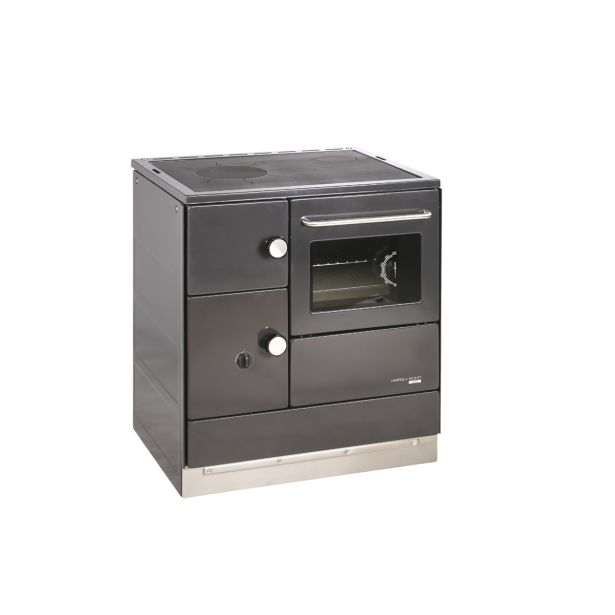 ŠTEDILNIK NA DRVA HAAS+SOHN HA 75.5-A ANTRACIT DESNI, S PEČICO