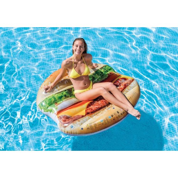 VODNA BLAZINA INTEX HAMBURGER 145X142 CM