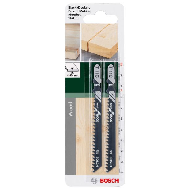 LIST VBODNE ŽAGE BOSCH HCS T 111 C 2-DELNI KOMPLET