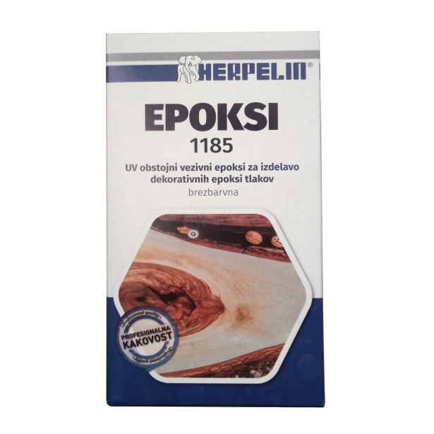 EPOKSI SMOLA AMAL HERPELIN 1185 UV 1KG 2K KOM.:A 0.67+ B 0.33KG