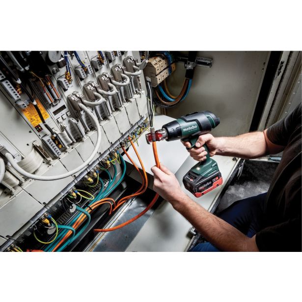 FEN NA VROČ ZRAK METABO HG 18 LTX 500 + METABOX 145 L