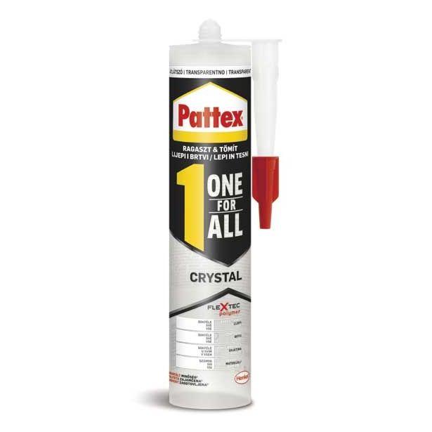 HIBRIDNA TESNILNA MASA HENKEL ACC PATTEX ONE FOR ALL 290G CRYSTAL MS