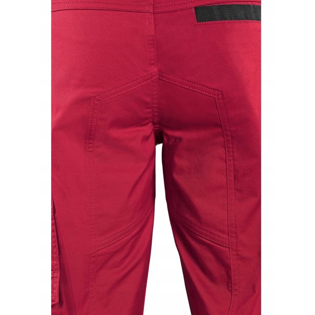 HLAČE CXS SOLIS FLEX DO PASU 50 RDEČE/ČRNA