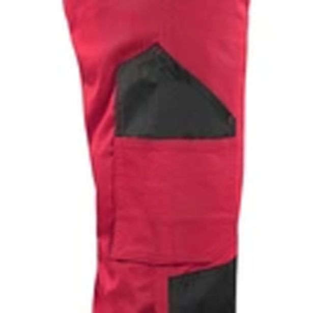 HLAČE CXS SOLIS FLEX DO PASU 58 RDEČE/ČRNA