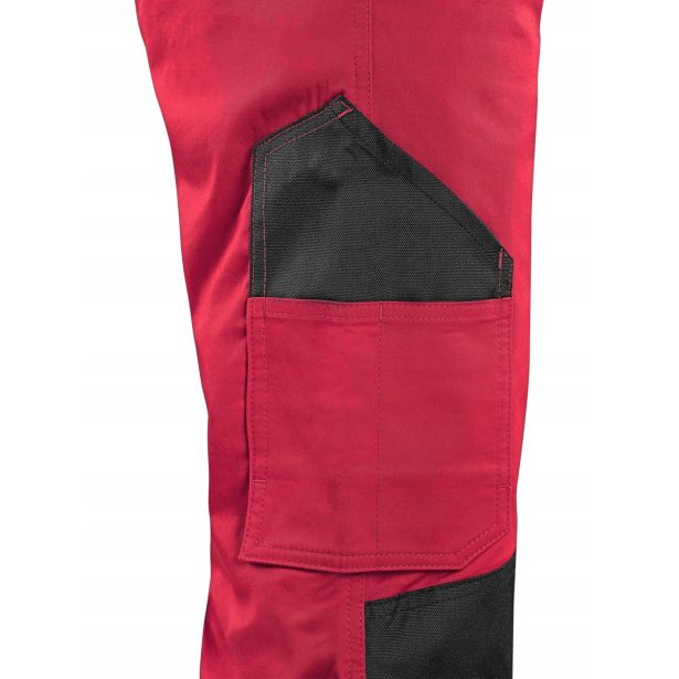 HLAČE CXS SOLIS FLEX DO PASU 60 RDEČE/ČRNA