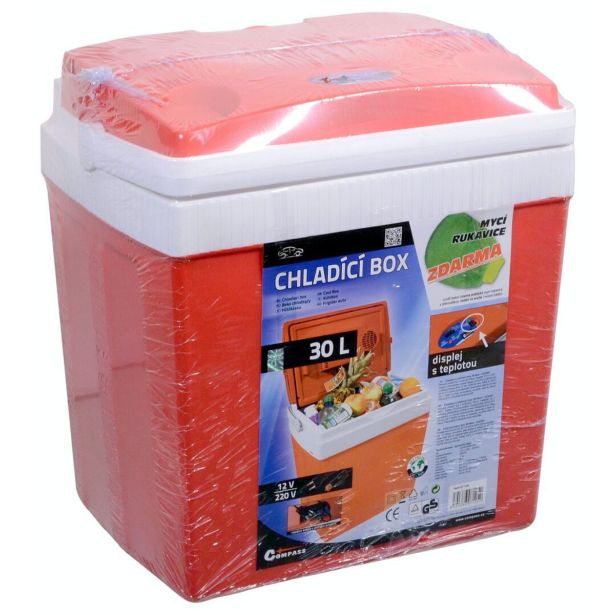 HLADILNA TORBA COMPASS RED 30L, 230V/12V
