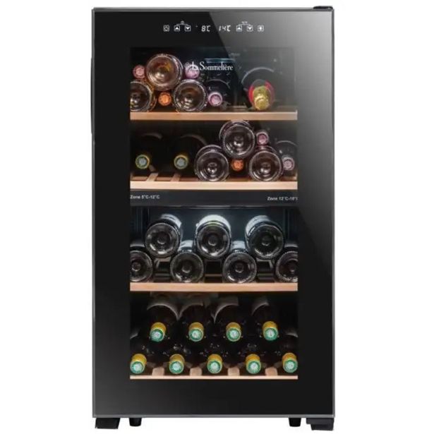 HLADILNA VINSKA VITRINA LA SOMMELIERE LS51.2ZBLACK