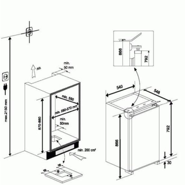 HLADILNIK BEKO B1803N