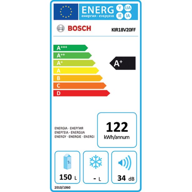 HLADILNIK BOSCH KIR 18V20FF