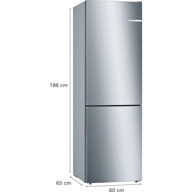 HLADILNIK Z ZAMRZOVALNIKOM BOSCH KGE36ALCA