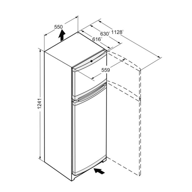 HLADILNIK IN ZAMRZOVALNIK LIEBHERR CTPE211