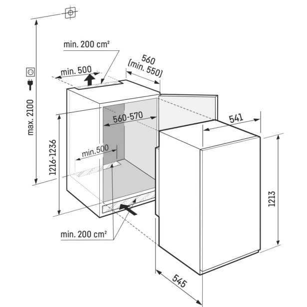 HLADILNIK LIEBHERR IRSE 4100