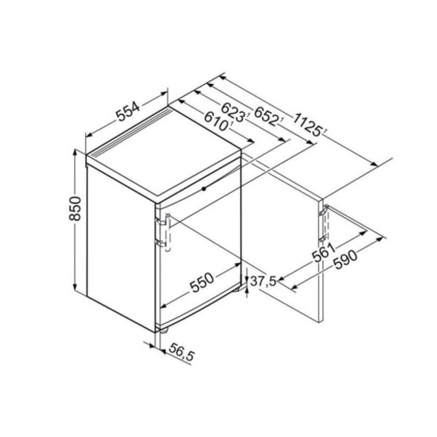 HLADILNIK LIEBHERR TP 1514