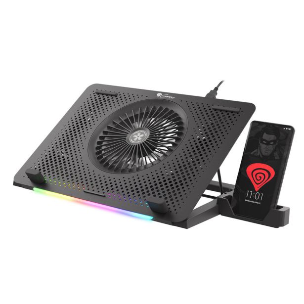 HLADILNO STOJALO ZA PRENOSNIK GENESIS OXID 450, ČRN