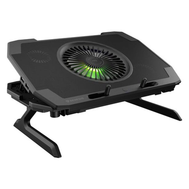 HLADILNO STOJALO ZA PRENOSNIK GENESIS OXID 850 RGB, ČRN