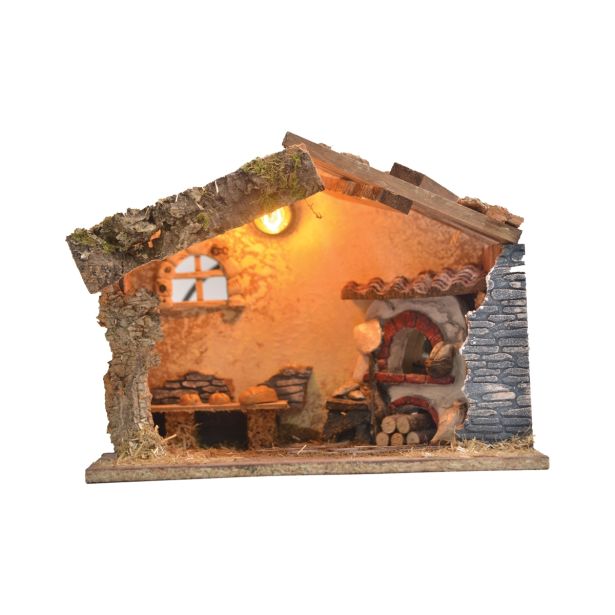 DODATEK ZA JASLICE EUROMARCHI HLEV Z LUČKO 31X25X25 CM