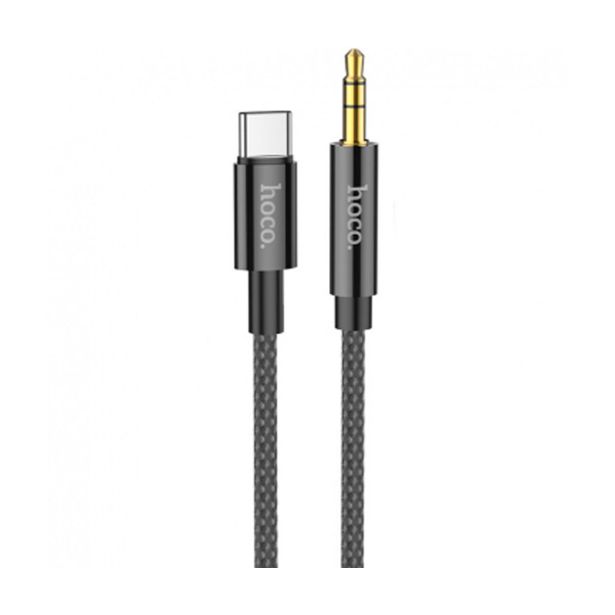 HOCO AUX KABEL UPA19 IZ TYPE C NA 3.5 MM (1M) ČRN