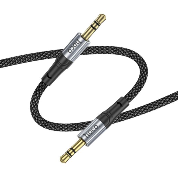 HOCO AUX KABEL UPA26 Z IZHODOM 3,5 MM (1M) ČRN