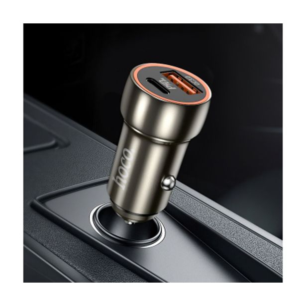 HOCO AVTOPOLNILEC Z46A QC 20W 3A Z 1X USB-A, 1X TYPE C ZA SAMSUNG, APPLE - SIV