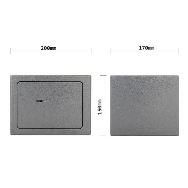 POHIŠTVENI TREZOR ROTTNER HOMESTAR 1 ODPIRANJE NA KLJUČ