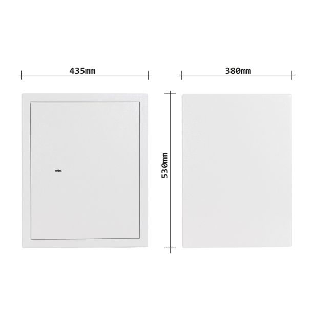 POHIŠTVENI TREZOR ROTTNER HOMESTAR B500 OGNJEVARNI ODPIRANJE NA KLJUČ