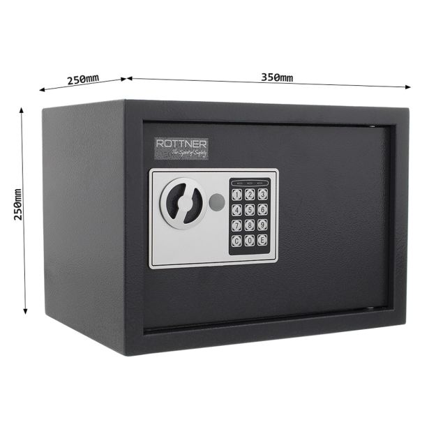 POHIŠTVENI TREZOR ROTTNER HOMESTAR3EL ELEKTRONSKA TIPKOVNICA