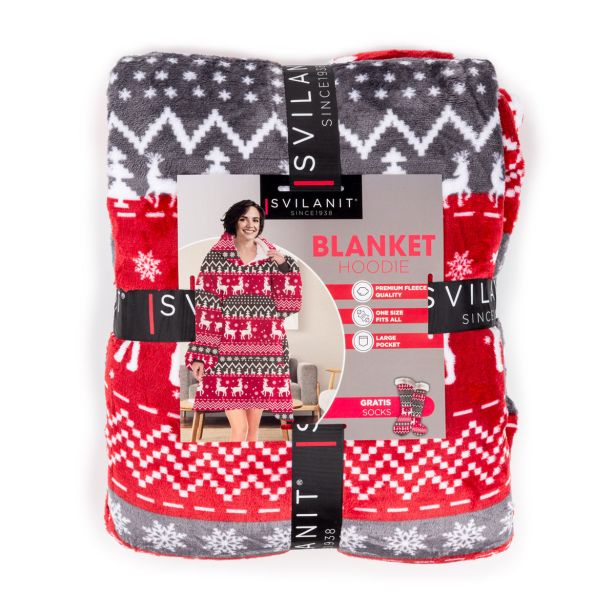 HOODIE ODEJA SVILANIT - XMASS + DARILO: NOGAVICE