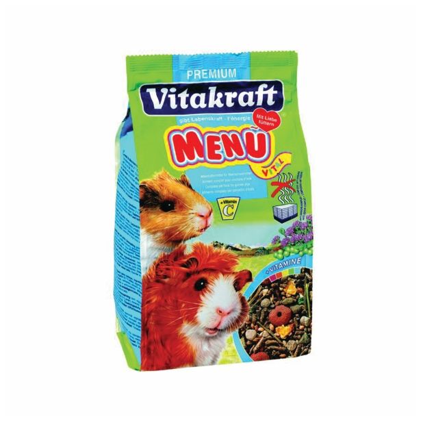 HRANA ZA GLODALCE VITAKRAFT MENÜ VITAL M. PRAŠ. 3 KG