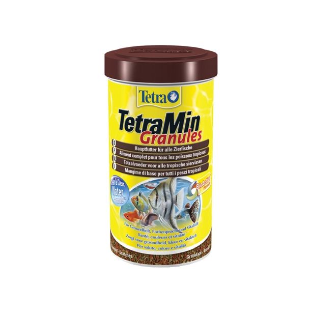 HRANA ZA RIBE TETRA HRANA ZA AKVARIJSKE RIBE TETRAMIN GRANULES, 250ML
