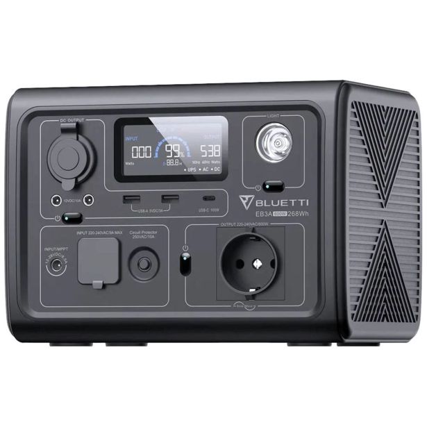 HRANILNIK EL. ENERGIJE BLUETTI EB3A PRENOSNA POLNILNA POSTAJA