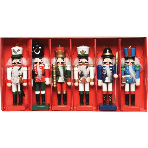 OKRASEK ZA JELKO HRESTAČ 12.5 CM 6/1