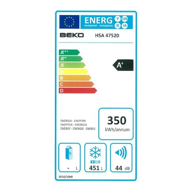 ZAMRZOVALNA SKRINJA BEKO HSA47520