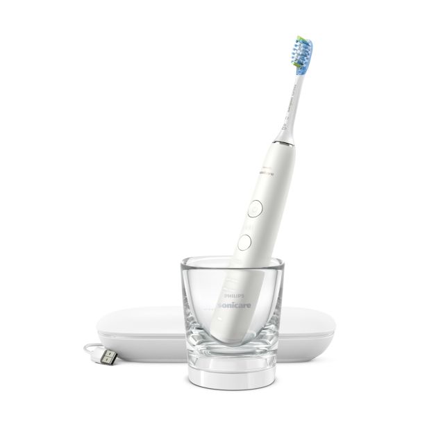 ELEKTRIČNA ZOBNA ŠČETKA SONICARE HX9911/27 DIAMOND CLEAN BELA