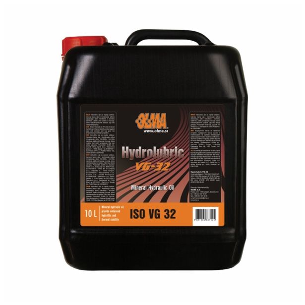 HIDRAVLIČNA TEKOČINA OLMA HYDROLUBRIC VG 32 10L R1 / P80 / JC