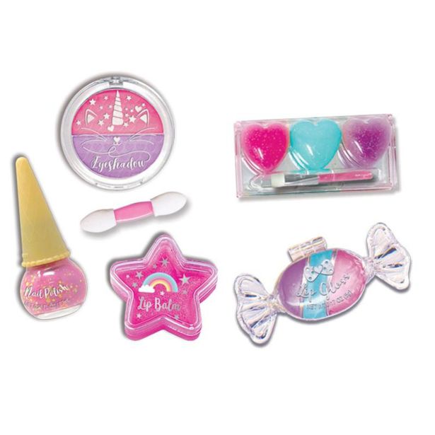 IGRAČE ZA DEKLICE HOT FOCUS KOZMETIČNI SET V KOVČKU CATICORN