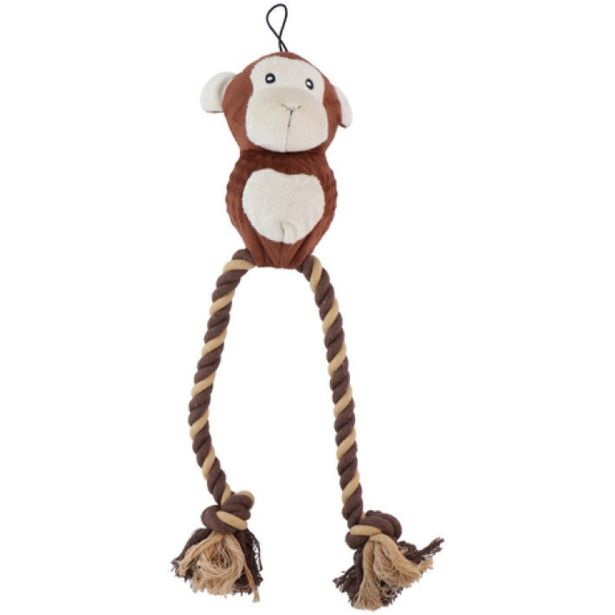 IGRAČA ZA PSA PET TOYS PLIŠASTA VRV, 42CM , SORTIRANO