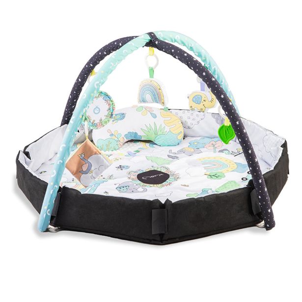 IGRAČE ZA DOJENČKE MOMI IGRALNA PODLOGA DAY&NIGHT 4V1