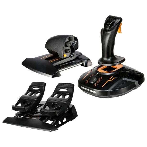 IGRALNA PALICA THRUSTMASTER T-16000M FCS FLIGHT PACK KOMPLET ZA LETENJE 3V1
