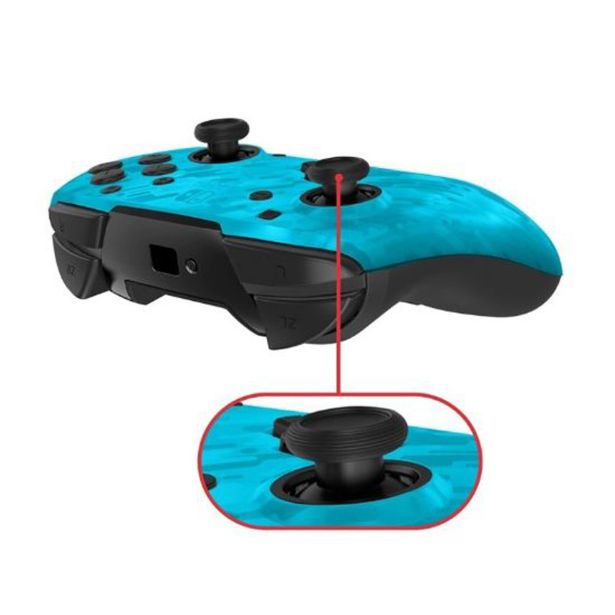 IGRALNI PLOŠČEK PDP NINTENDO SWITCH FACEOFF BREZŽIČNI CAMO BLUE