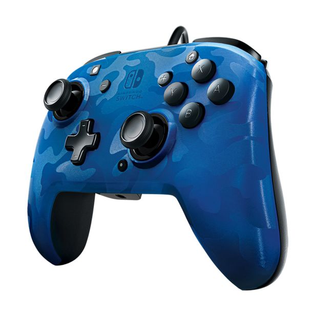 IGRALNI PLOŠČEK PDP NINTENDO SWITCH FACEOFF DELUXE + AUDIO CAMO BLUE