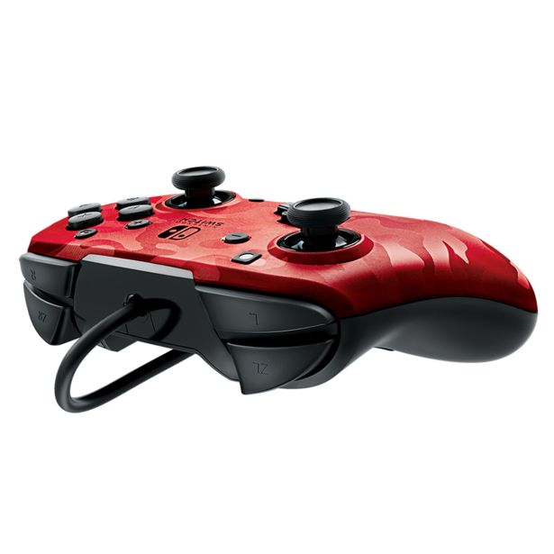IGRALNI PLOŠČEK PDP NINTENDO SWITCH FACEOFF DELUXE + AUDIO CAMO RED