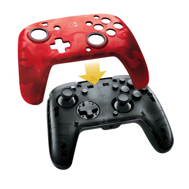 IGRALNI PLOŠČEK PDP NINTENDO SWITCH FACEOFF DELUXE + AUDIO CAMO RED