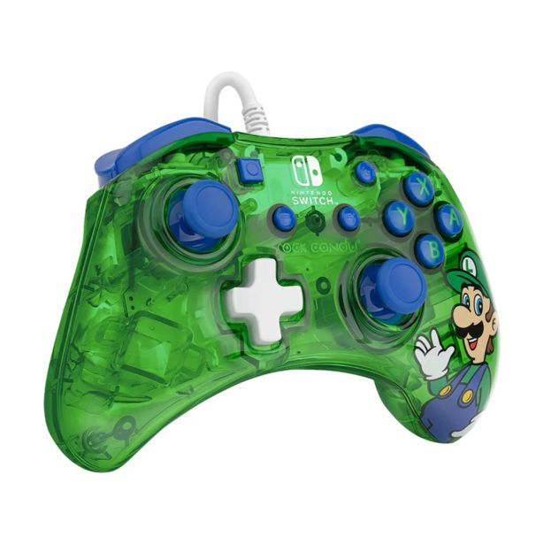 IGRALNI PLOŠČEK PDP NINTENDO SWITCH ŽIČNI ROCK CANDY MINI - LUIGI