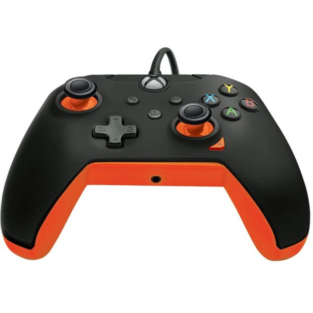 IGRALNI PLOŠČEK PDP XBOX ČRN - ATOMIC ORANŽEN ŽIČNI