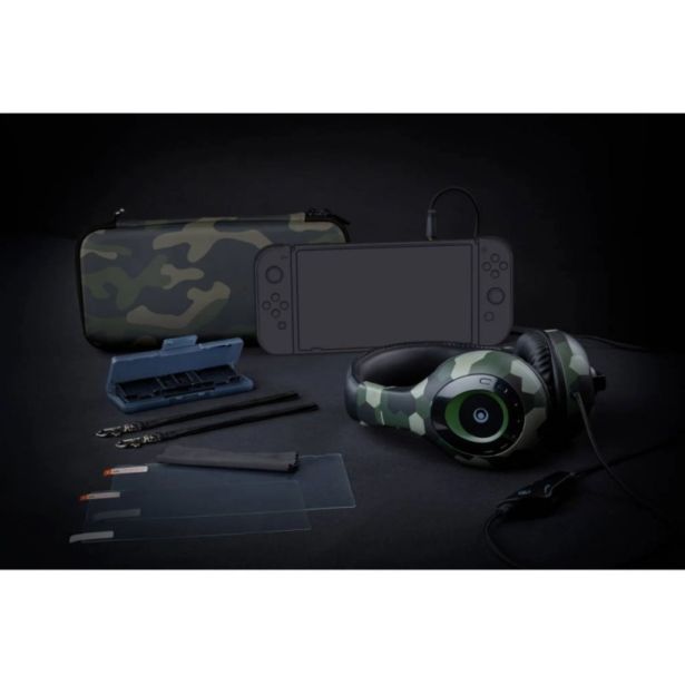 IGRALNI PRIPOMOČEK NACON 6 V 1 NINTENDO SWITCH KAMUFLAŽNO ZELENE BARVE