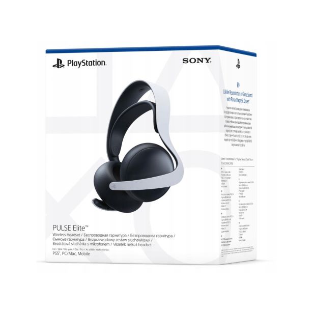 IGRALNI PRIPOMOČEK SONY PULSE ELITE SLUŠALKE BELE