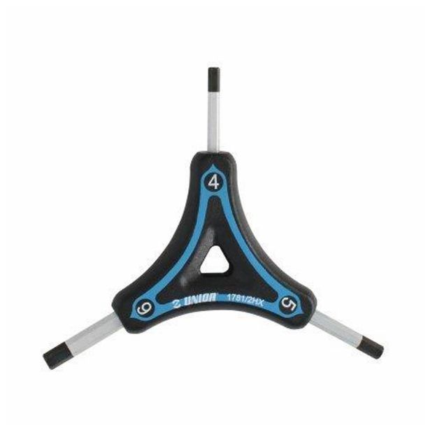 IMBUS KLJUČ KRATKI UNIOR 4-5-6 MM TROKRAKI ART. 1781/2HX