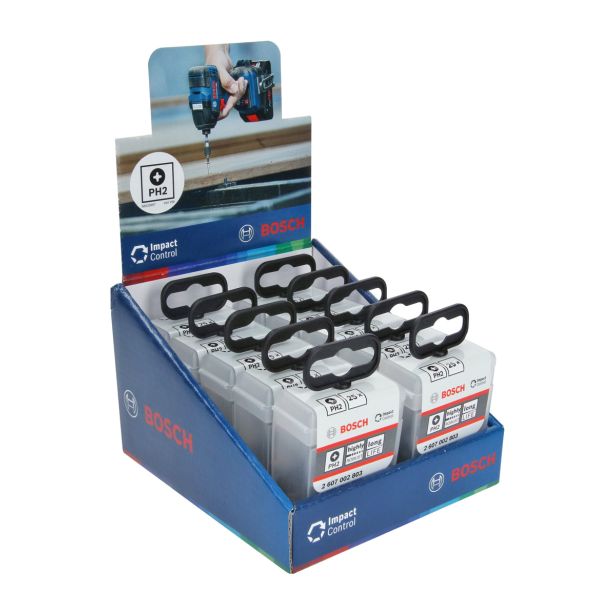 VIJAČNI NASTAVEK KRIŽNI BOSCH IMPACT PH2 25 MM 25 KOS